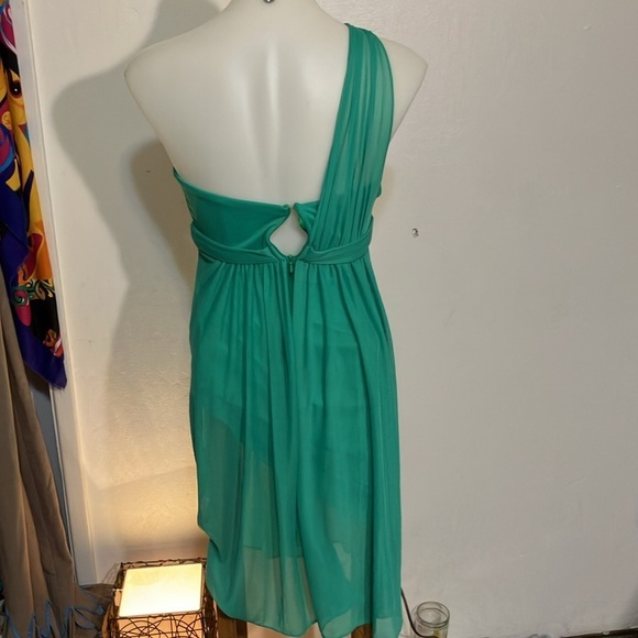 David’s Bridal NWT yoga style formal prom dress size 2 - Picture 5 of 14